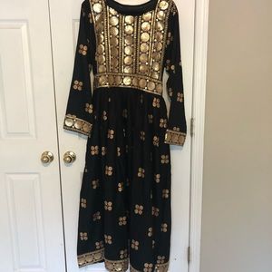 Afghani maxi dress